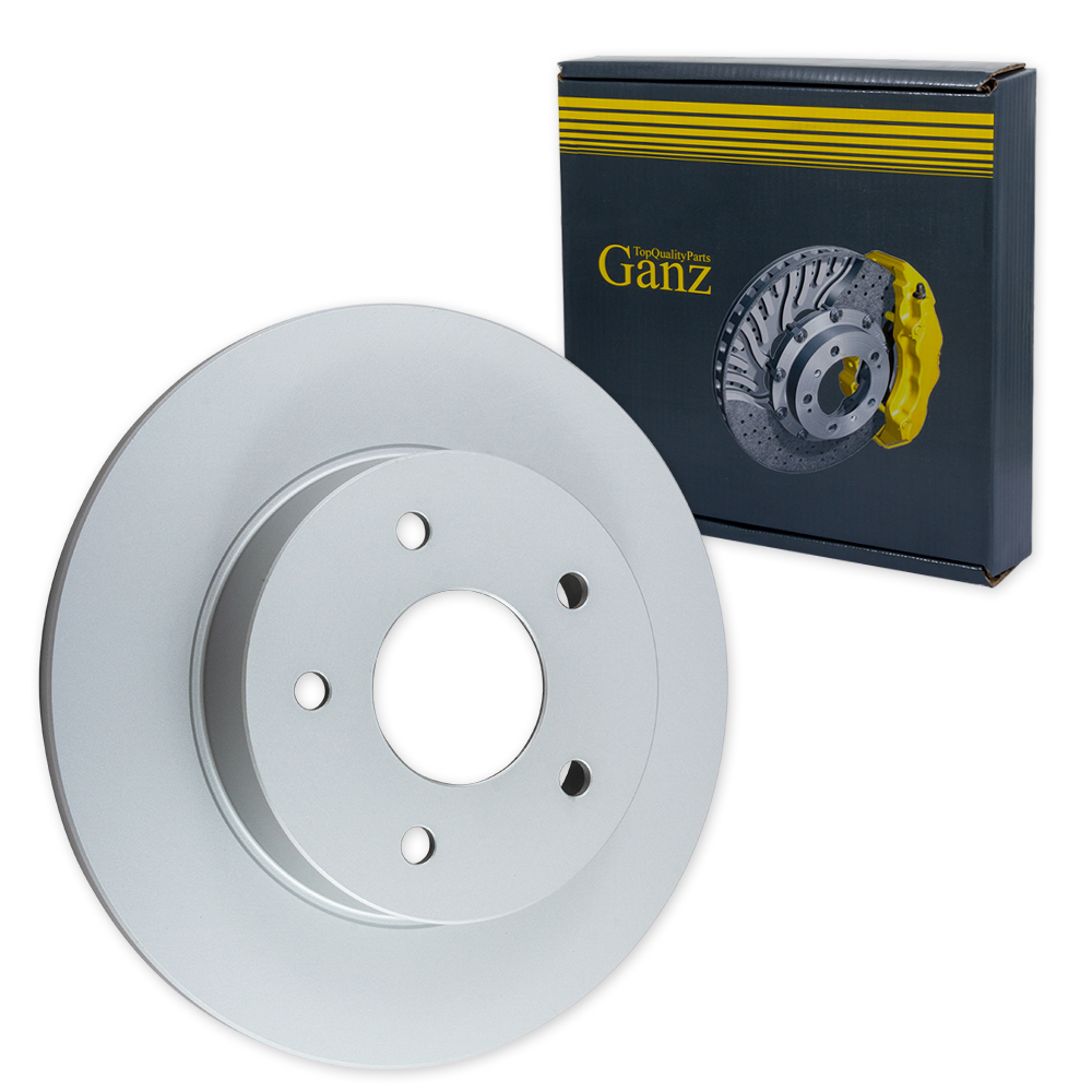 Диск тормозной задний с покрытием NISSAN Primera P12 D=278mm GANZ GIJ06171