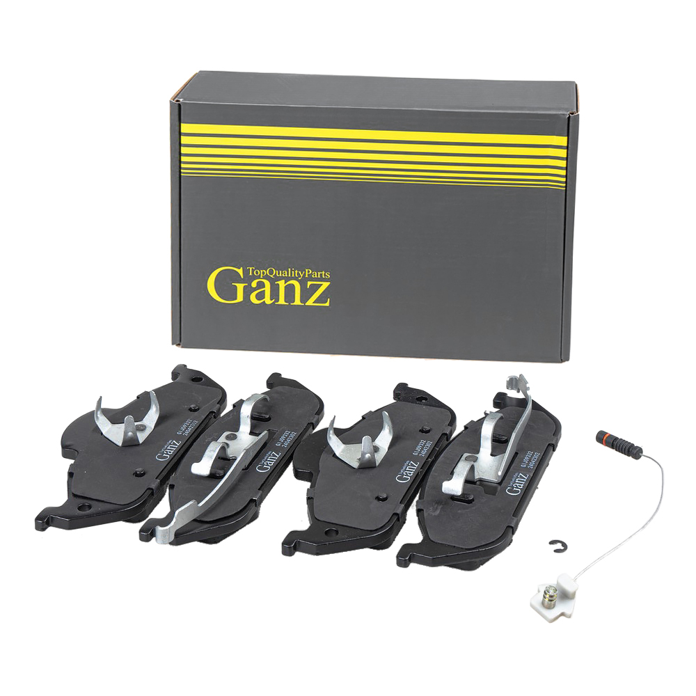 Колодки передние MB W163 98> GANZ GIJ09332