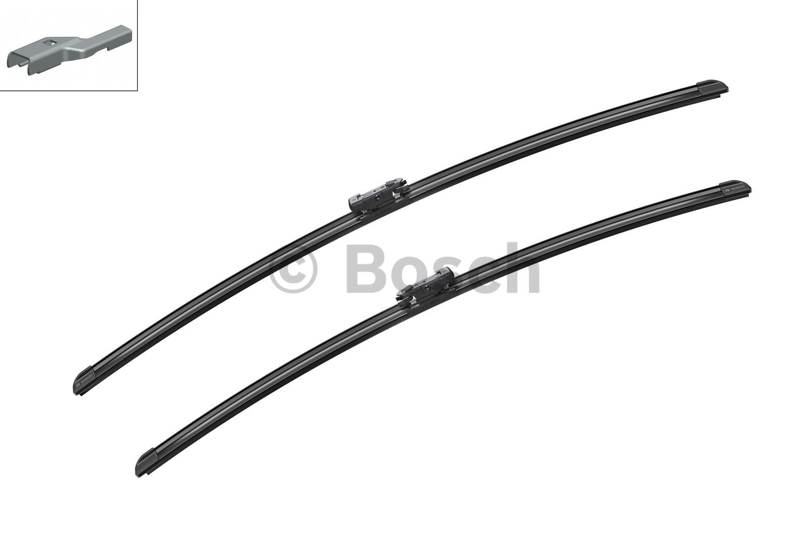 Щетка стеклоочистителя 750/700 мм бескаркасная комплект 2 шт BOSCH 3 ...