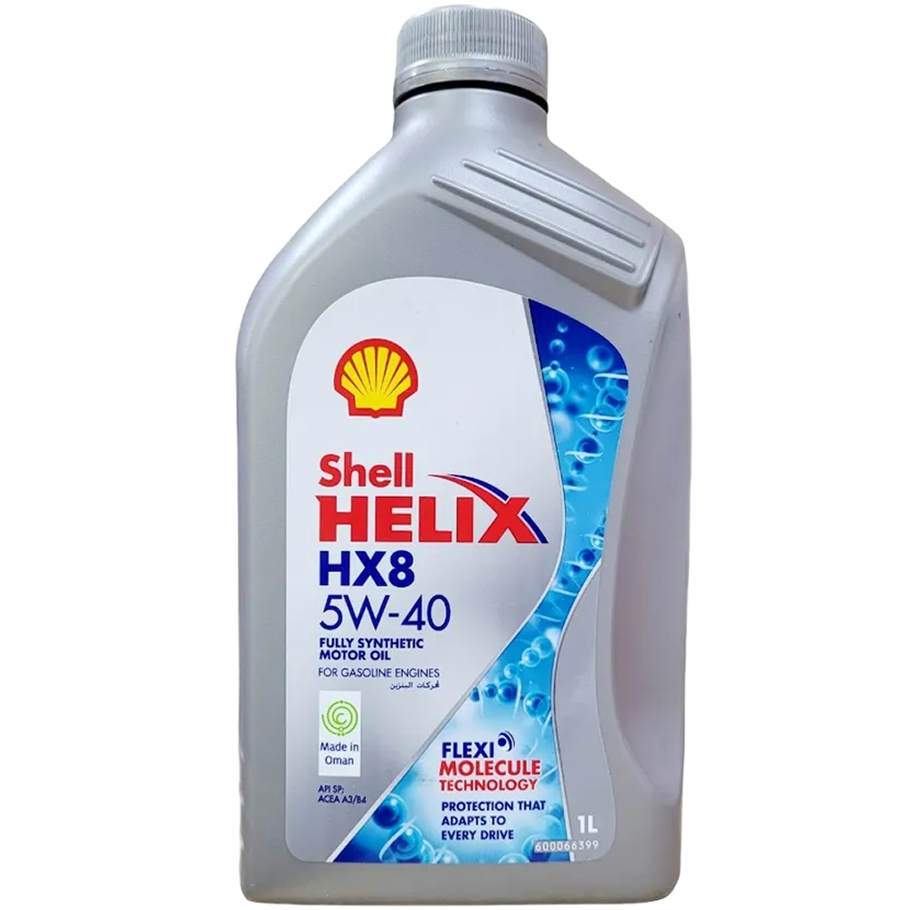 Масло моторное 5W40 синт. Helix HX8 A3/B4 SN/CF (1л) (SHELL)