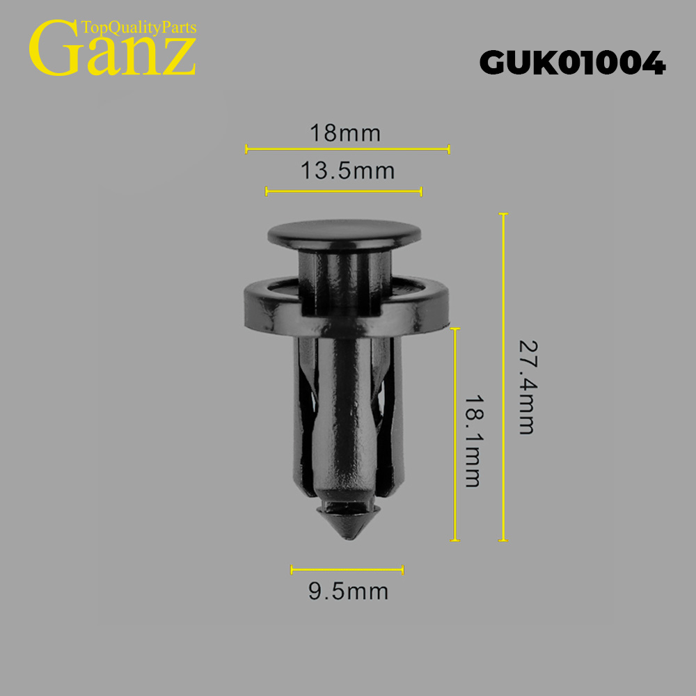Клипса универсальная  GANZ GUK01004