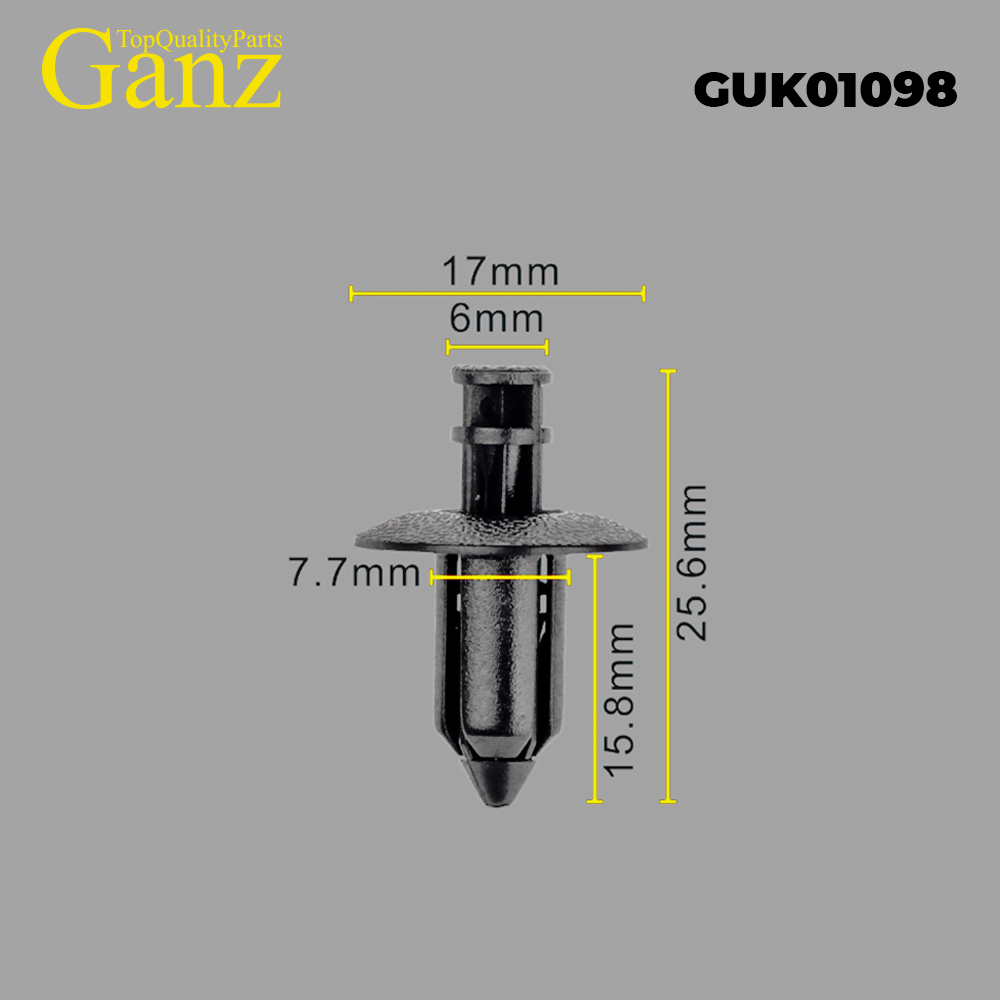 Клипса универсальная  GANZ GUK01098