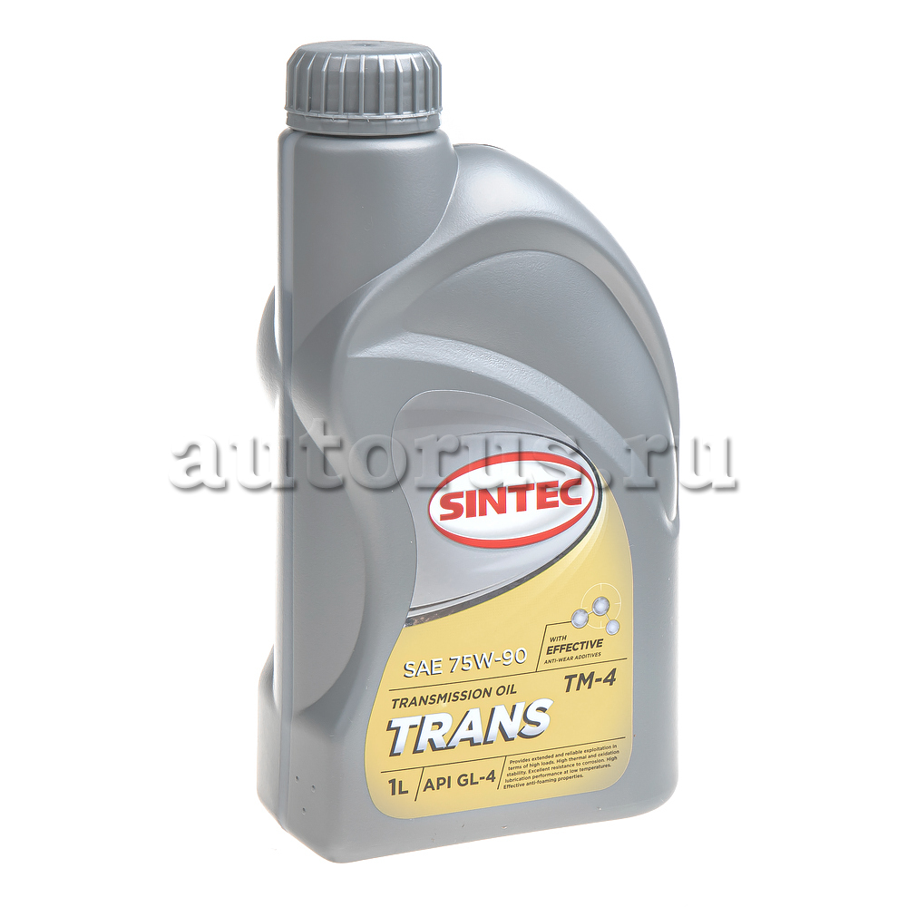 SINTEC 900359 Трансмиссионное масло SINTEC TRANS ТМ4 SAE 75W-90 API GL-4 1л