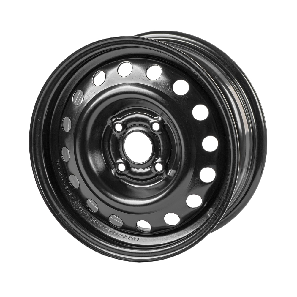 Диск штампованный R14 5.5J 4x10054.1 ET45 GANZ Black GRN14030