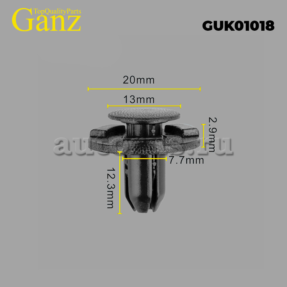 Клипса универсальная GANZ GUK01018 GANZ артикул GUK01018 - цена ...