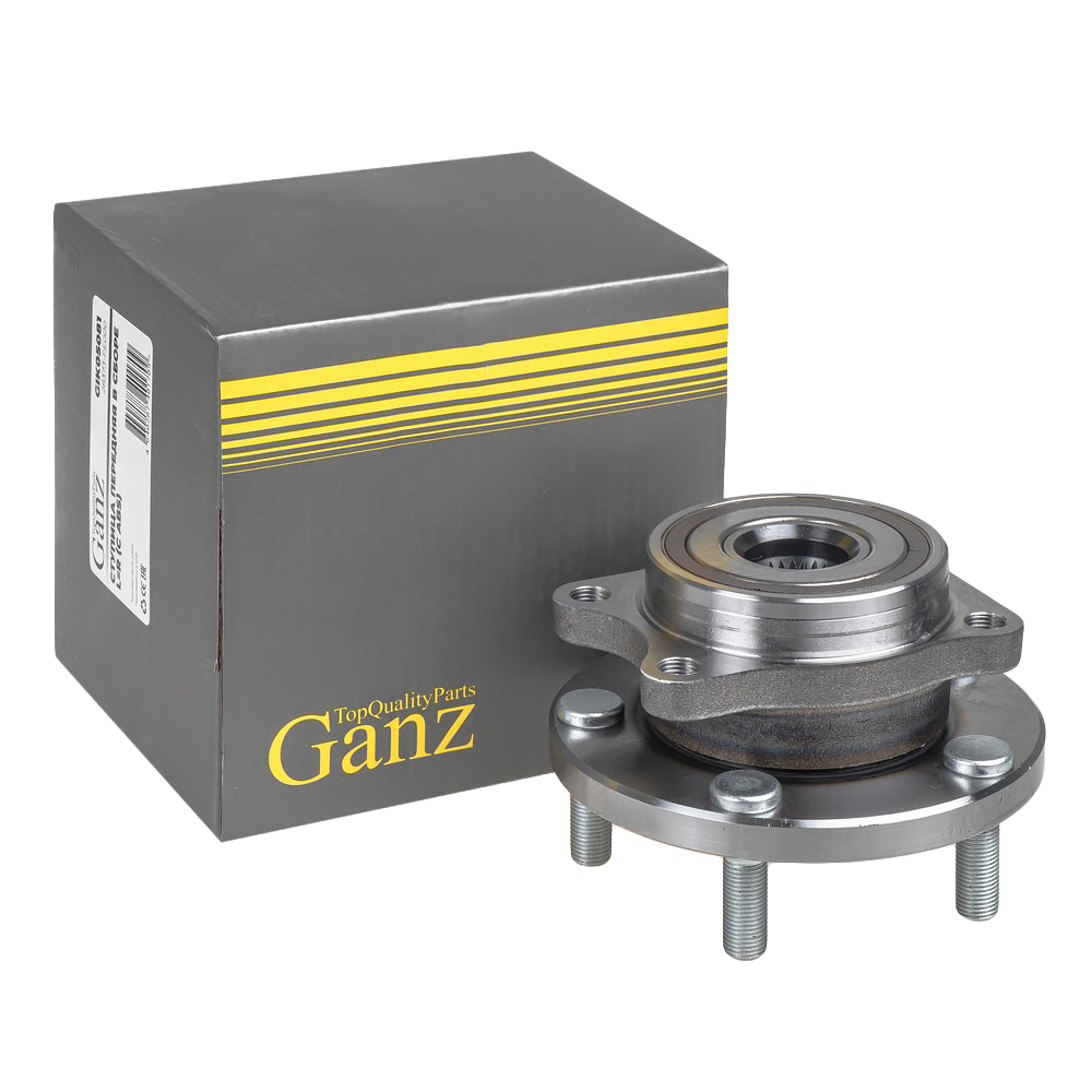 Ступица передняя в сборе L=R (с ABS) SUBARU Impreza(GDGR) 4WD 04-17 GANZ GIK05081