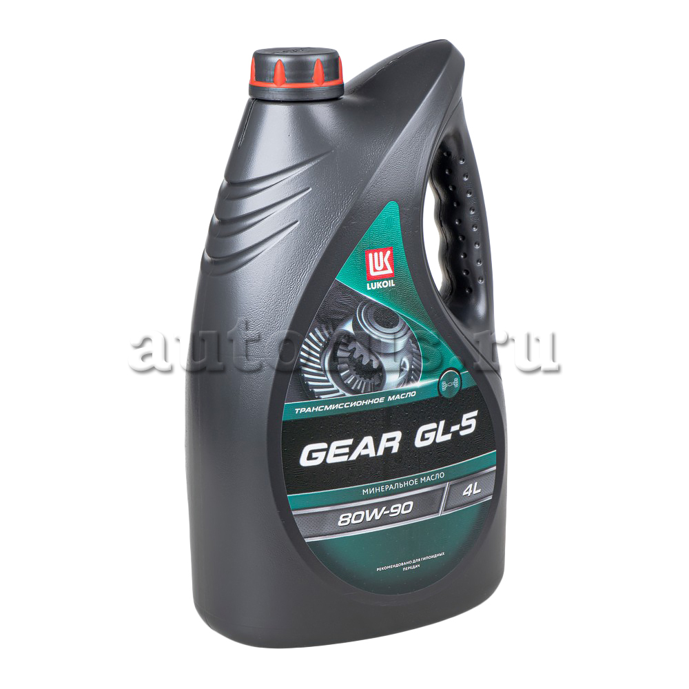 Масло трансмиссионное Gear 80W-90, к. 4л. GL-5 (ТМ-5) (Лукойл розлив Россия)