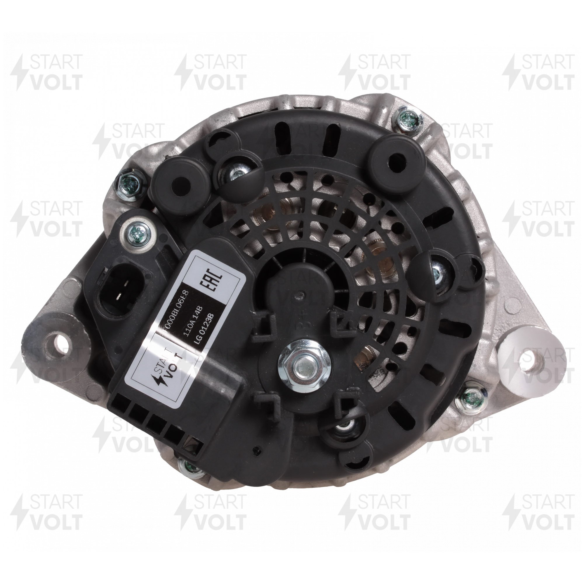 STARTVOLT LG0123B Генератор для а/м Лада 2123/Chevrolet Niva 110A (тип  Bosch) (LG 0123B)