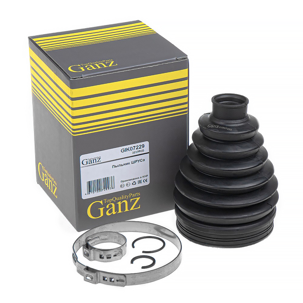 Пыльник ШРУСа наружный HONDAKIAMAZDA 76,8x104,5x22,4 GANZ GIK07229