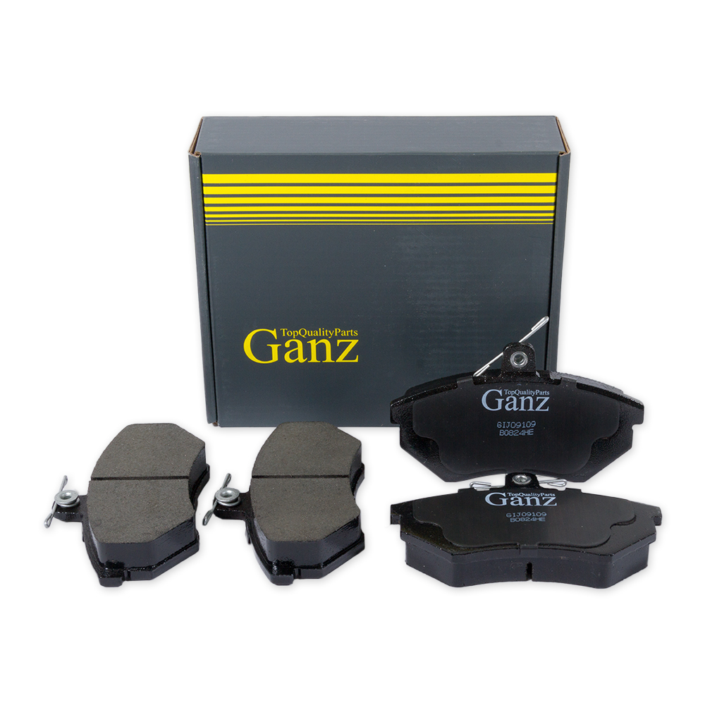 Колодки передние VW B3B4G2G3 GANZ GIJ09109