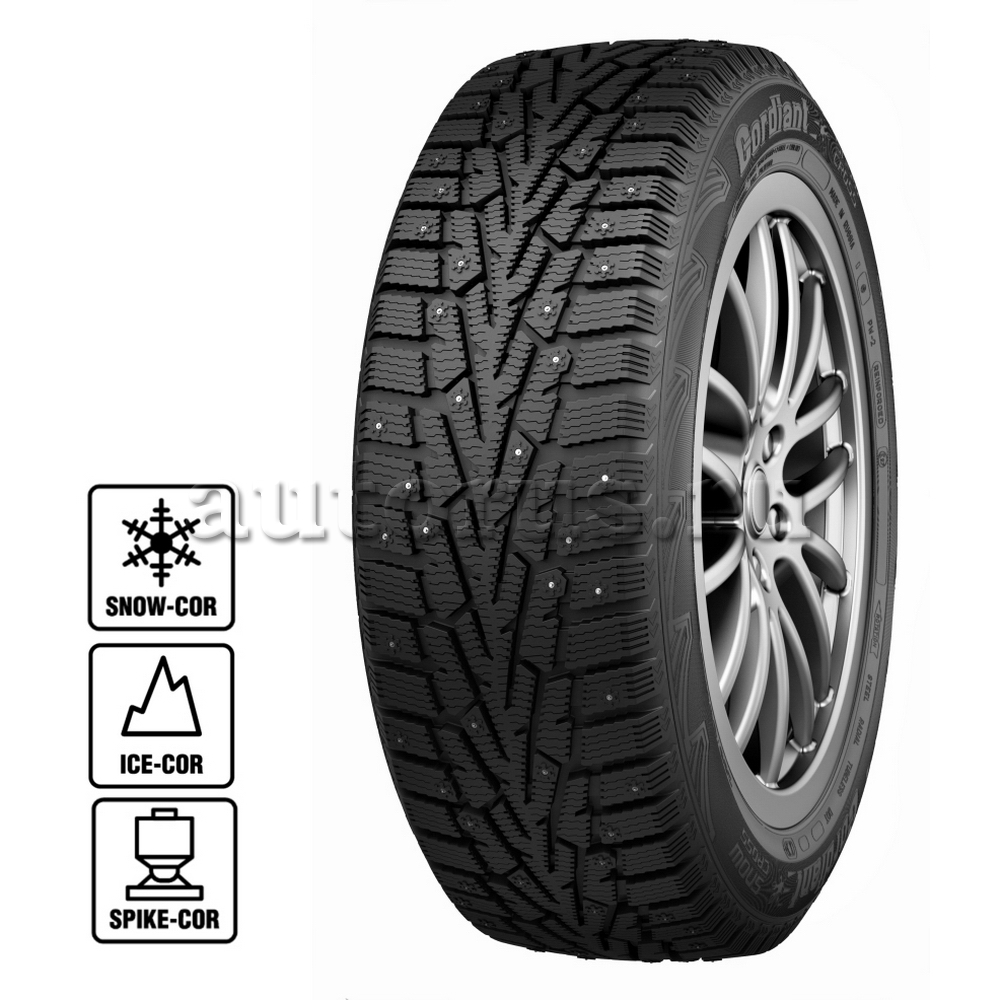 Cordiant 686082422 Шина зимняя шипованная легковая Snow Cross PW-2 215/50  R17 95T