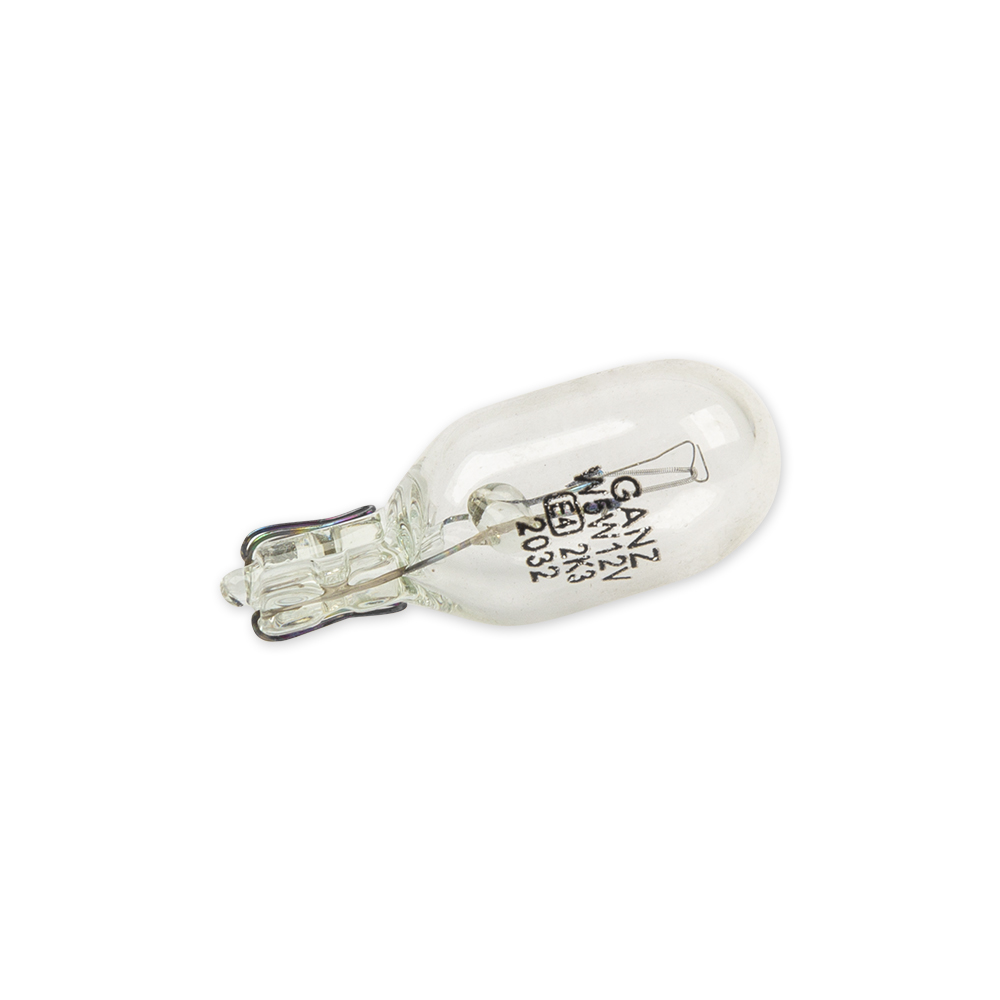 Лампа 12V W5W 5W W2,1x9,5d GANZ 1 шт. BOX (10 шт. цена за 1 шт.) GIP06031