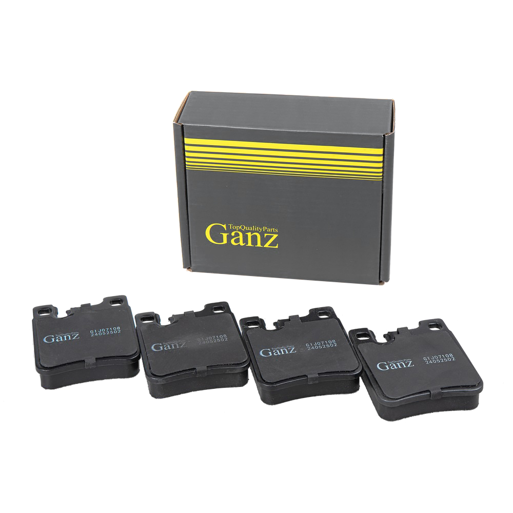 Колодки задние MERCEDES-BENZ C(W203) 01>  E(W210) 95>  S(W140W GANZ GIJ07108