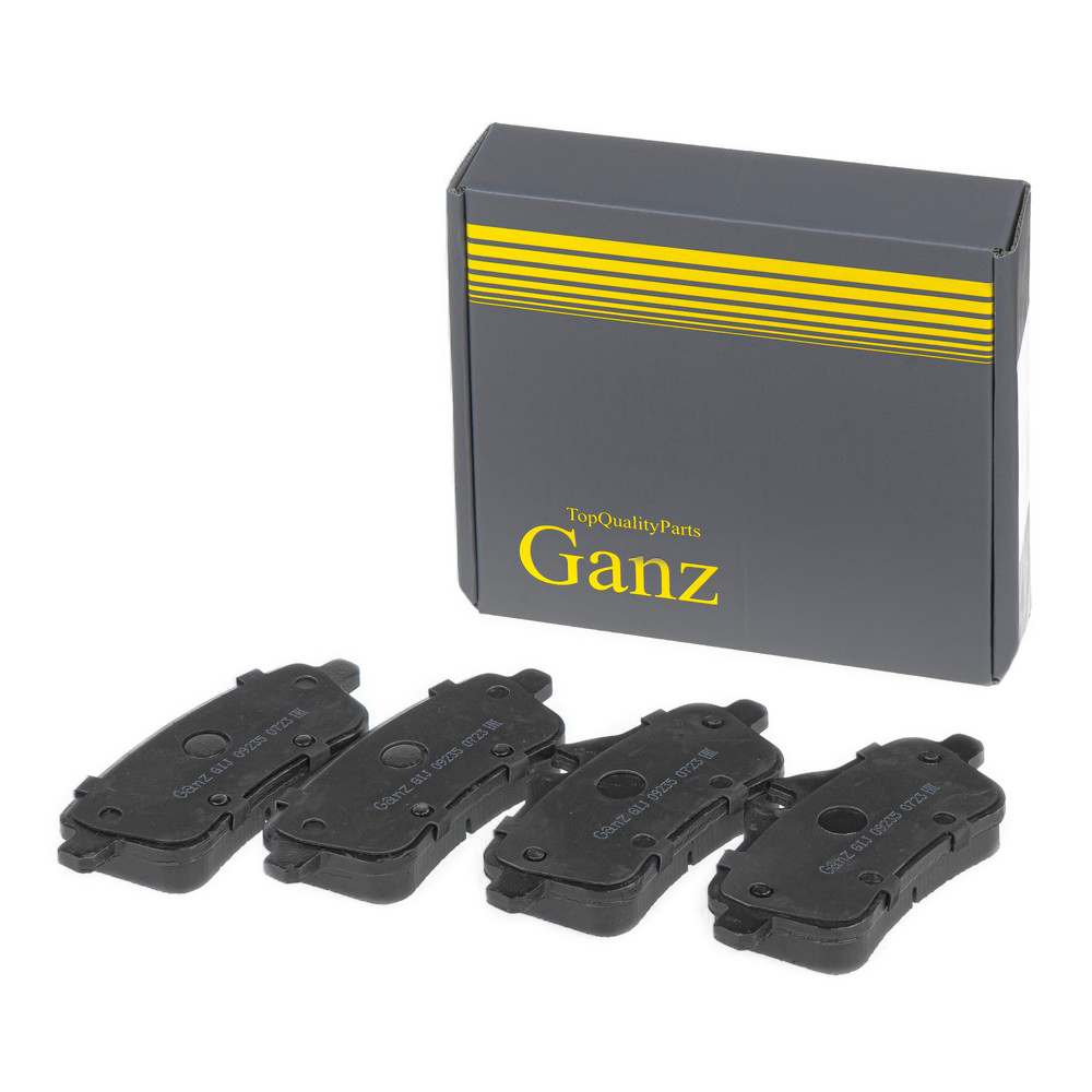 Колодки задние MB GML-Class (X166W166) 2011-> GANZ GIJ09235