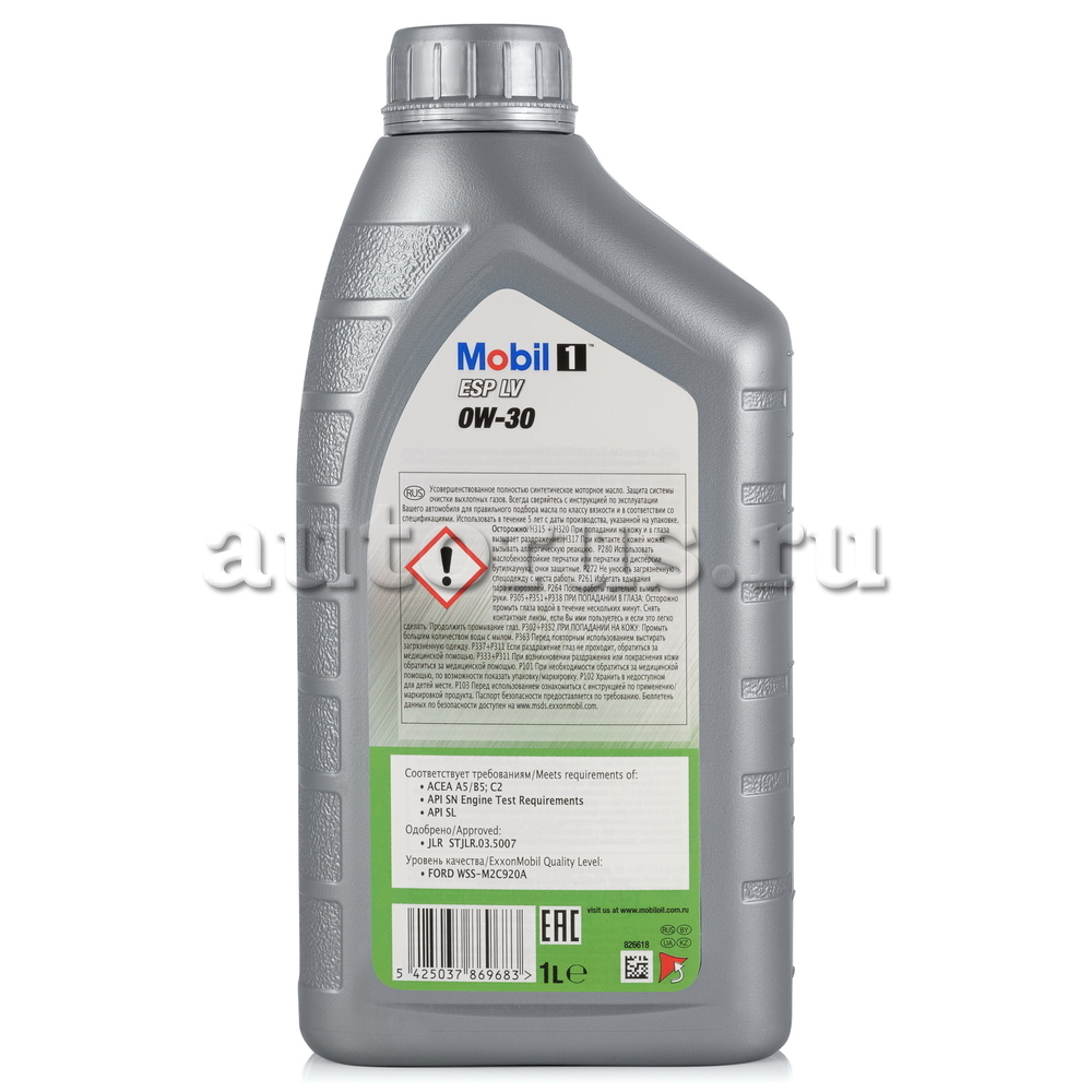 Mobil 154316 Масло моторное синтетика 0W-30 1 л.