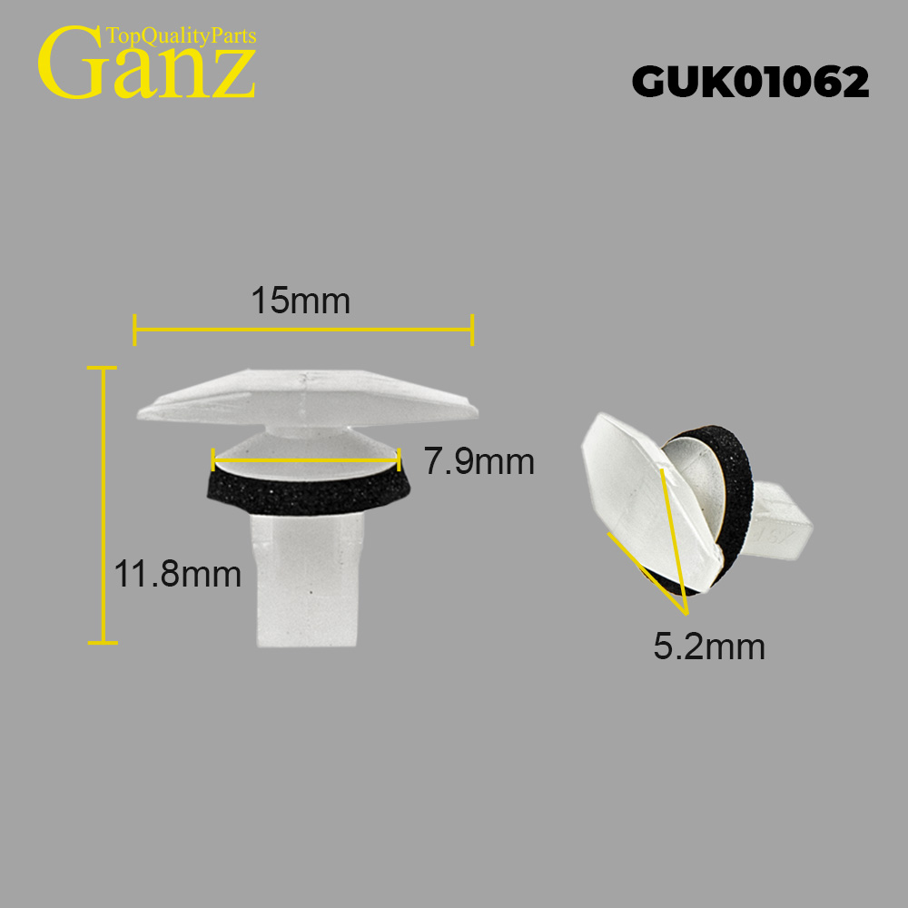 Клипса универсальная  GANZ GUK01062