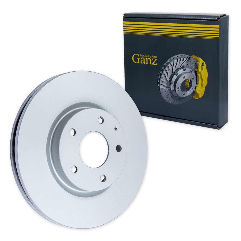 Диск тормозной передний с покрытием MAZDA 6 2012->CX-5 2011-> Vent GANZ GIJ10131