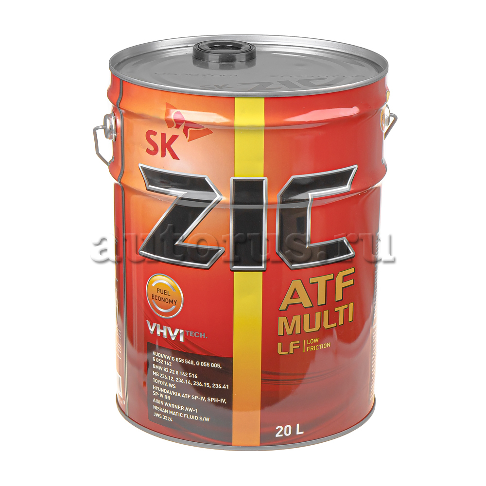 Zic multi atf допуски. ZIC ATF Multi HT. Зик Мульти НТ артикул. ZIC ATF Multi HT цвет масла. ZIC ATF Multi 20л.