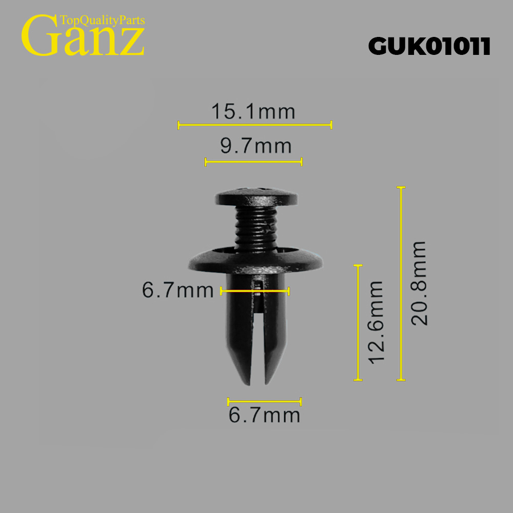 Клипса универсальная  GANZ GUK01011
