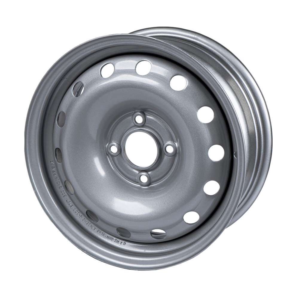 Диск штампованный R15 6J 4x10865.1 ET27 GANZ Silver GRN15046