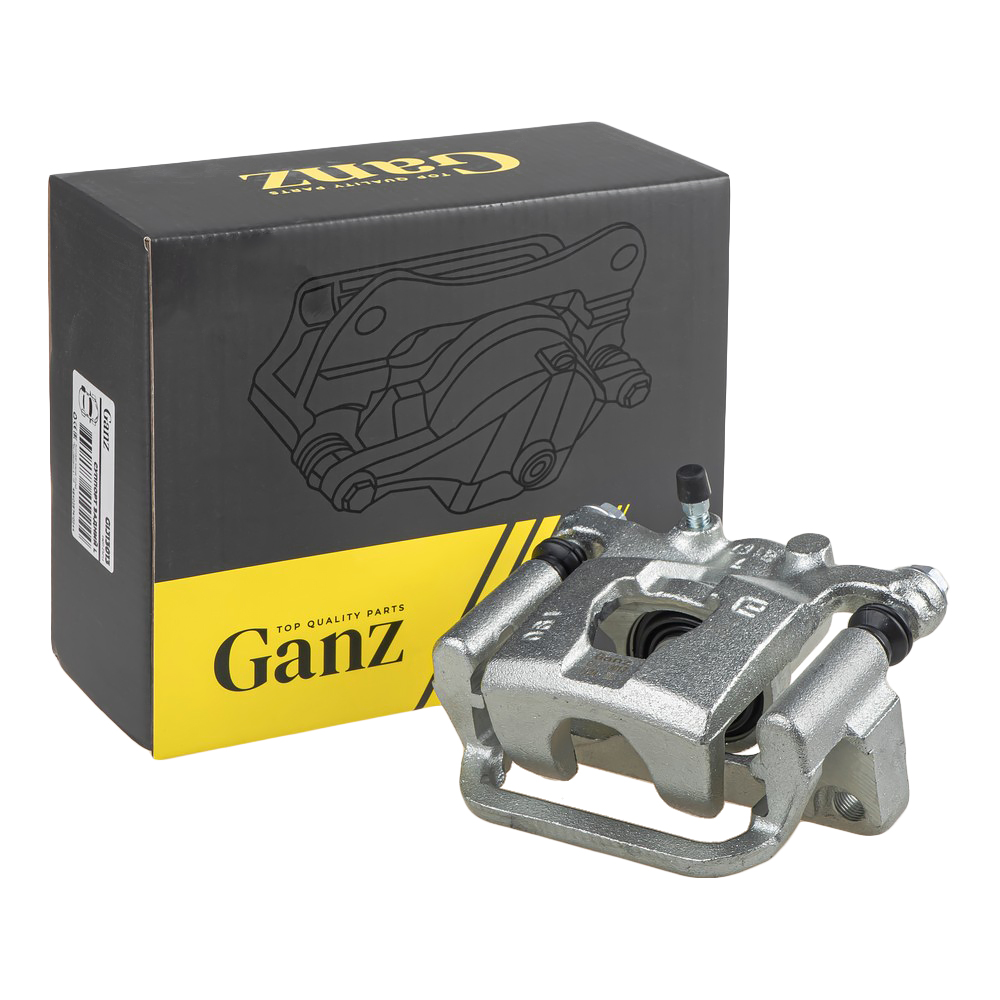 Суппорт задний L (в сборе) Nissan Qashqai (06-)Juke (10-)Tiida (15-) GANZ GIJ13013