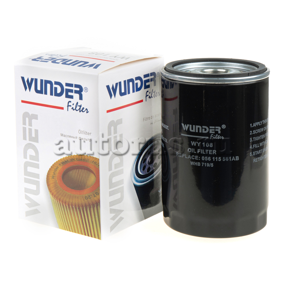 WUNDER filter WY108 Фильтр масляный