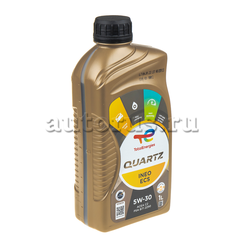 Масло моторное Total Quartz Ineo ECS 5W-30 синтетическое 1 л 213768 ...
