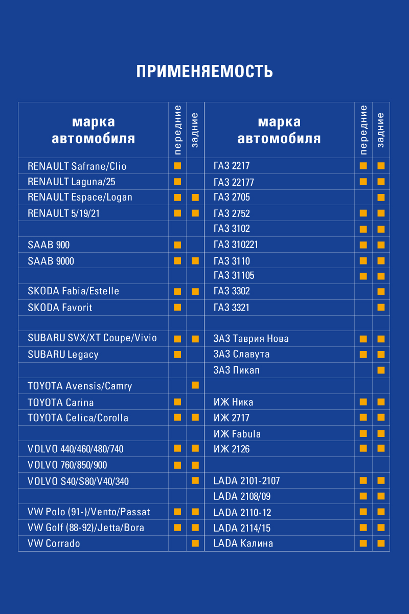 Kraft KT835200 Брызговики универсальные для легковых автомобилей, чёрные, 2  шт, с крепежом