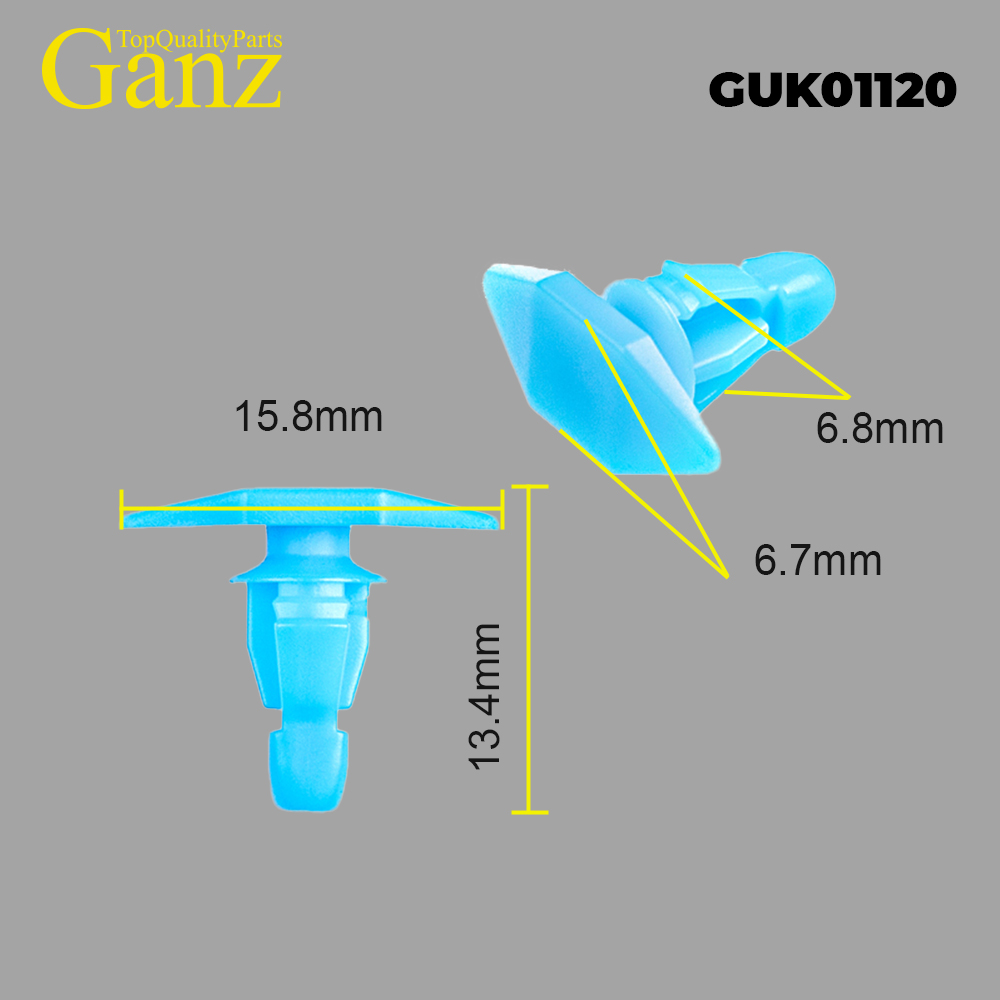 Клипса универсальная  GANZ GUK01120