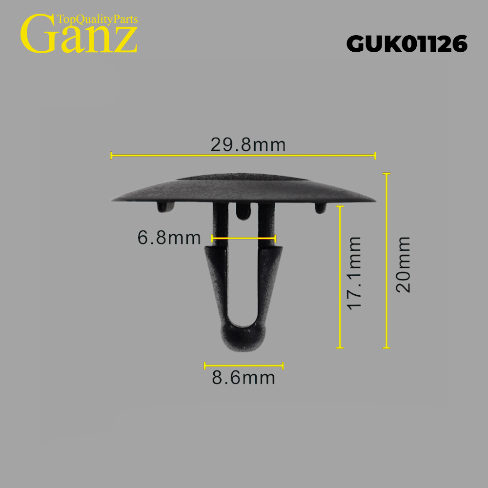 Клипса универсальная  GANZ GUK01126