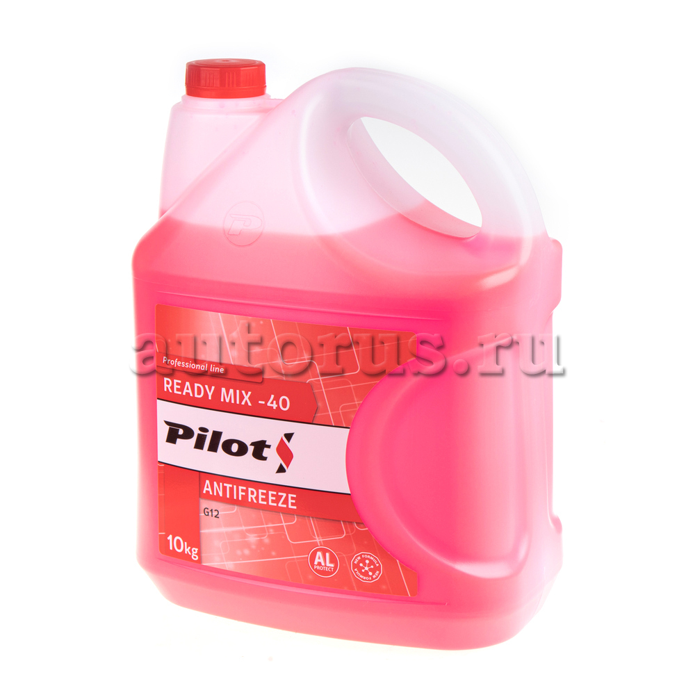 Антифриз PILOTS Red Line 40 G12 готовый -40C красный 10 кг 3212 PILOTS  артикул 3212 - цена, характеристики, купить в Москве в интернет-магазине  автозапчастей АВТОРУСЬ