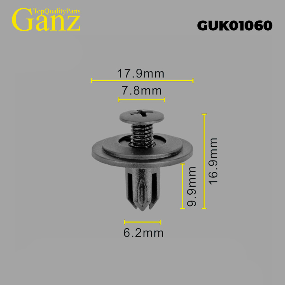 Клипса универсальная  GANZ GUK01060
