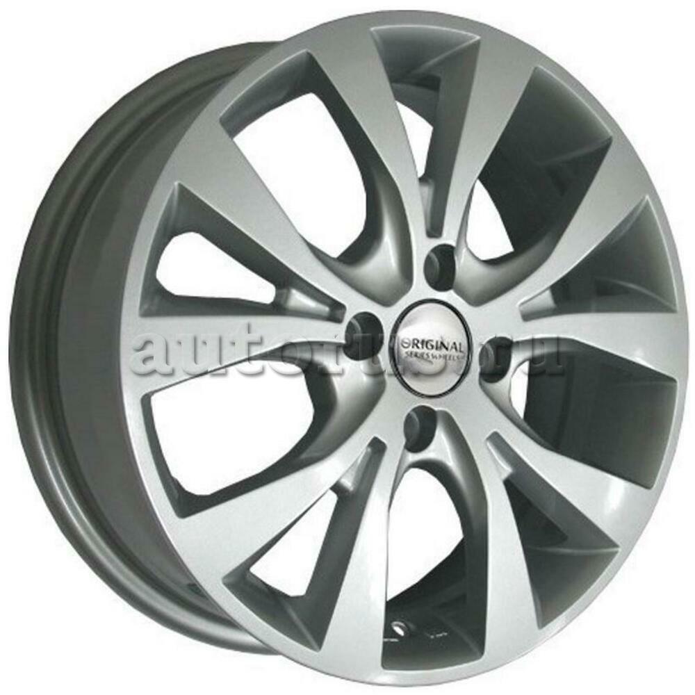 Диск литой R15 6J 4x100/54.1 ET48 СКАД KL-262 Silver 2580008 СКАД артикул 2580008 - цена, характеристики, купить в Москве в интернет-магазине автозапчастей АВТОРУСЬ