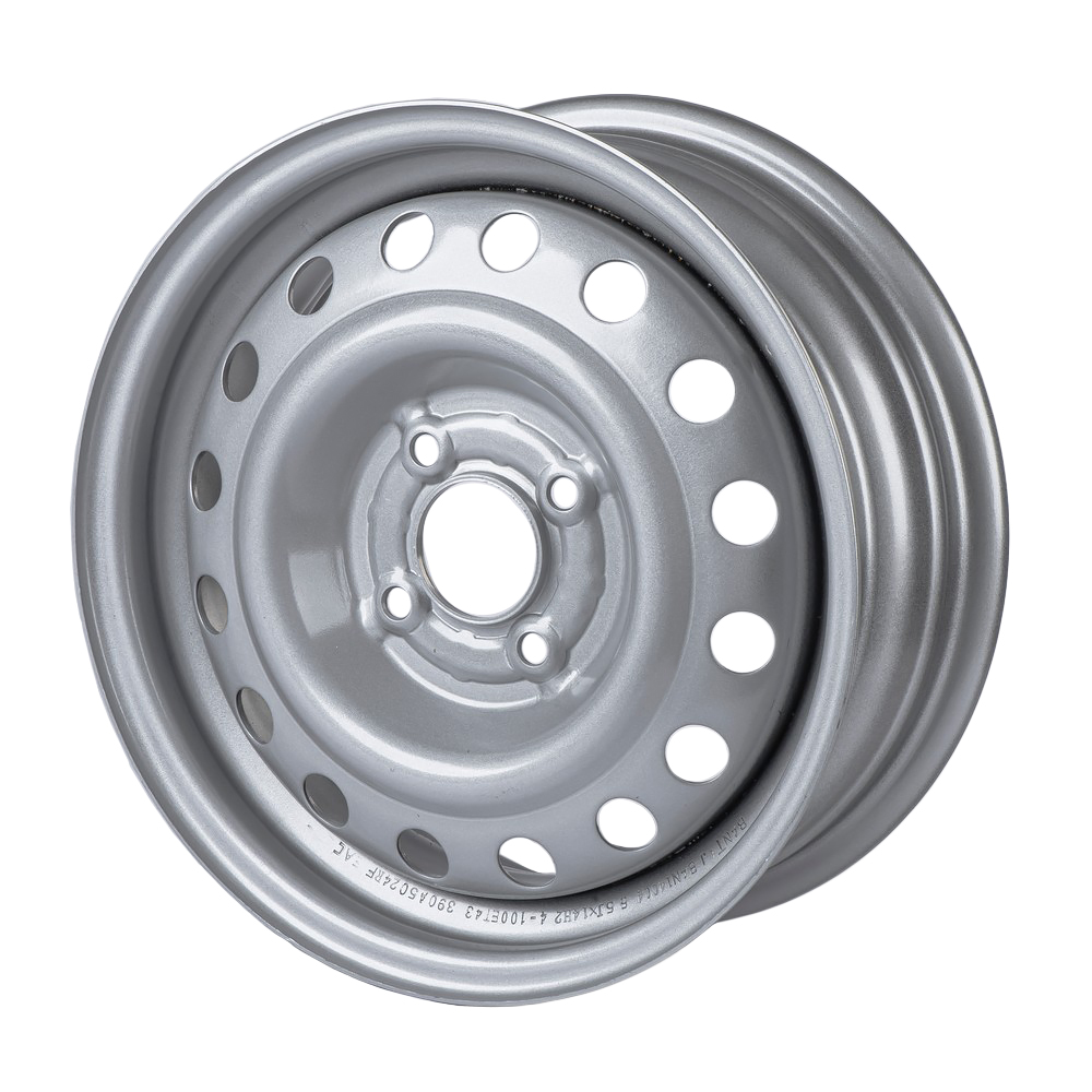 Диск штампованный R14 5.5J 4x10060.1 ET43 BANTAJ Silver BAN14004