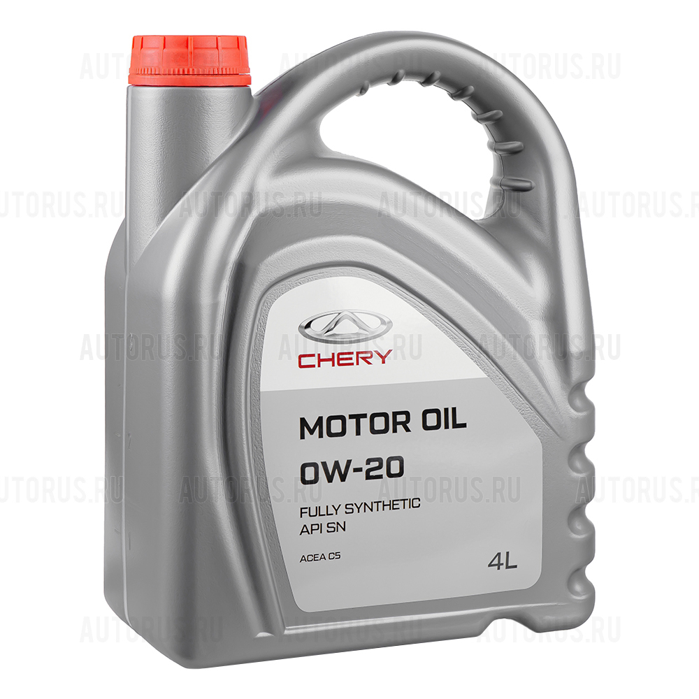 Масло моторное Chery 0W-20 API SN, ACEA C5, нк. 4 л CHERY CHERY0W204 CHERY артикул CHERY0W204 - цена, характеристики, купить в Москве в интернет-магазине автозапчастей АВТОРУСЬ